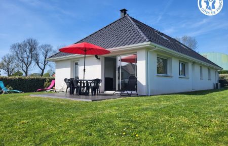 G&icirc;te n&deg;G622120 Verton - Pas-de-Calais - Fa&ccedil;ade arri&egrave;re du gite avec jardin clos