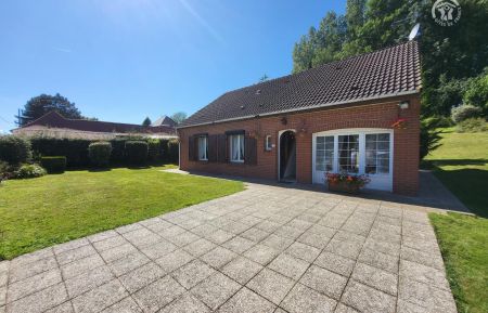 G&icirc;te n&deg;G622355 Merck-Saint-Li&eacute;vin - Pas-de-Calais - Fa&ccedil;ade de la maison
Parking 2 places