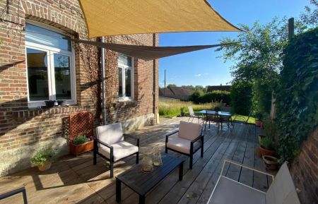 G&icirc;te n&deg;G622465 Ligny-sur-Canche - Pas-de-Calais - terrasse plein sud