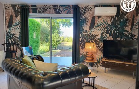 G&icirc;te n&deg;G622672 Beaulencourt - Pas-de-Calais - Pi&egrave;ce &agrave; vivre avec coin salon et coin repas avec cuisine