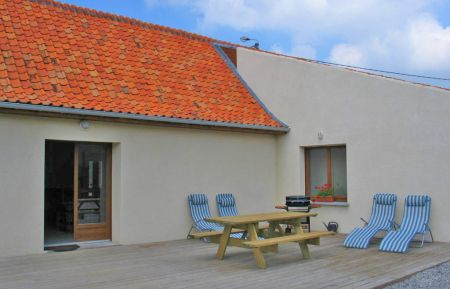 G&icirc;te n&deg;G1550 Hermelinghen - Pas-de-Calais - Terrasse &Eacute;t&eacute; 
