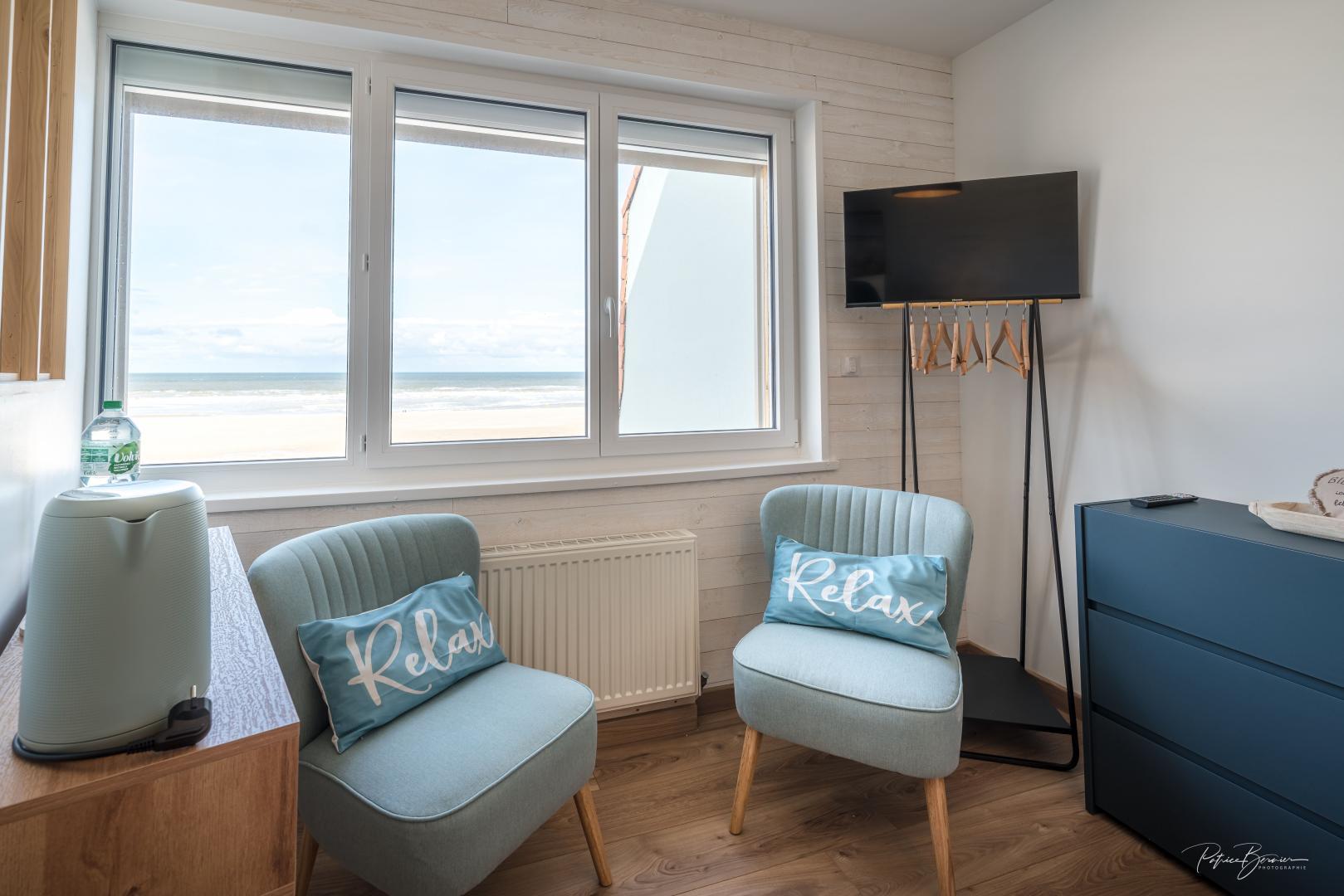 Vue mer depuis la chambre photo 9