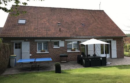 G&icirc;te n&deg;G1758 Rivi&egrave;re - Pas-de-Calais - Vue arri&egrave;re G&icirc;te du Crinchon