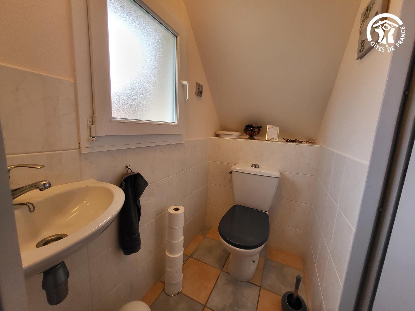WC chambre orange photo 26