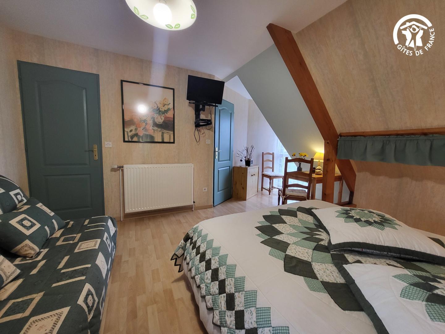 Chambre verte photo 9