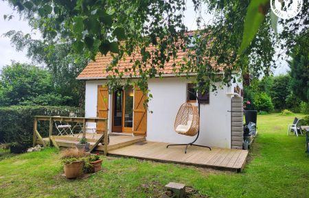 G&icirc;te n&deg;G622665 Parenty - Pas-de-Calais - Terrasse arri&egrave;re du gite