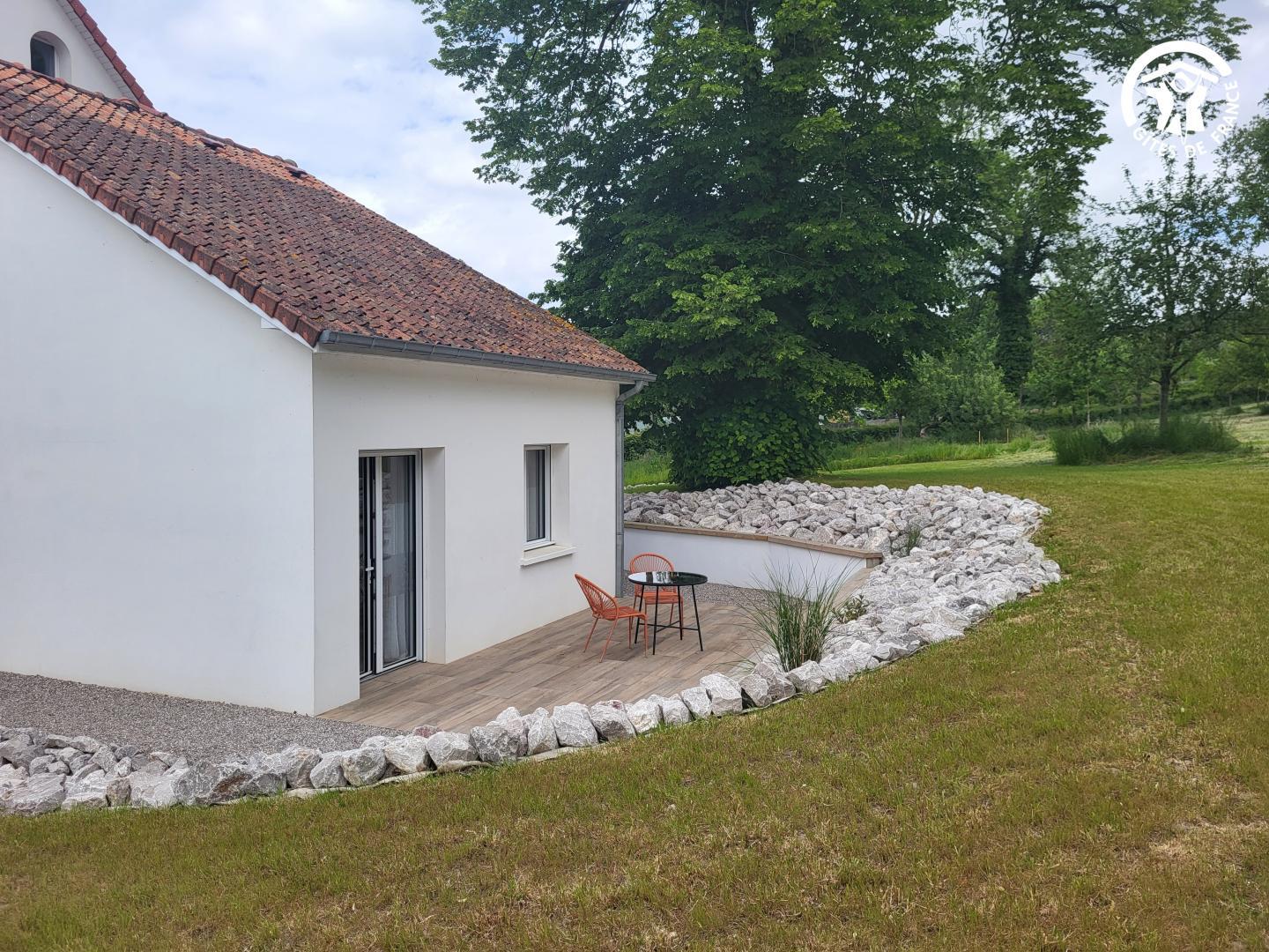 Terrasse privative de la chambre "Le Verger" photo 14