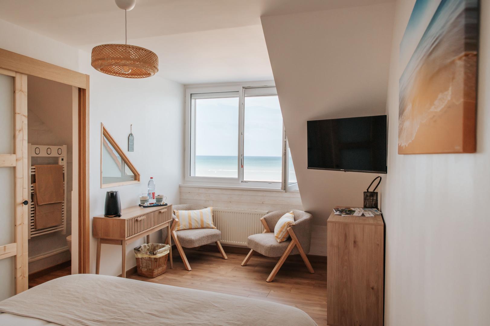 Vue mer depuis la chambre photo 21