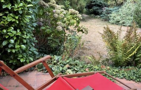 G&icirc;te n&deg;G622467 Saint-Venant - Pas-de-Calais - Terrasse et jardin.